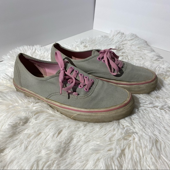 Gray and pink Vans - Picture 3 of 10
